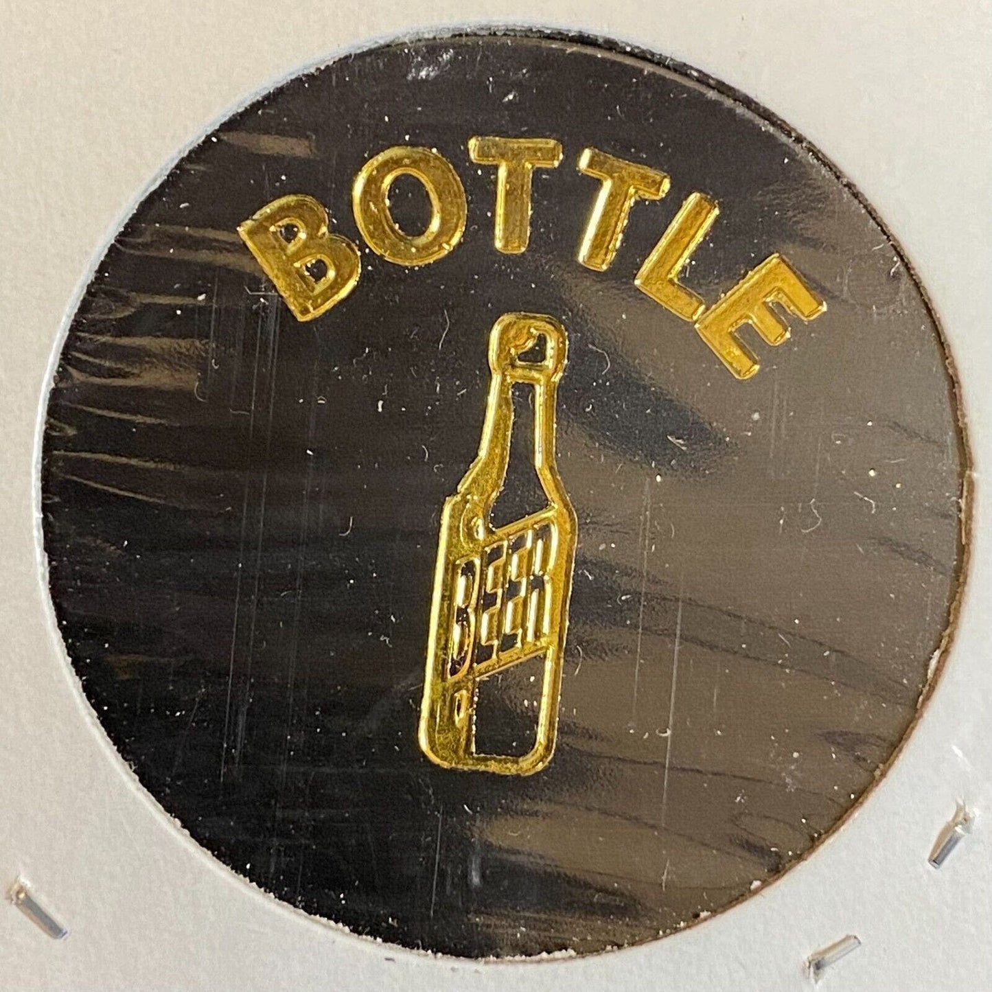 McKeesport, PA Cal's Cantina c1996 Plastic Token "Bottle" Beer