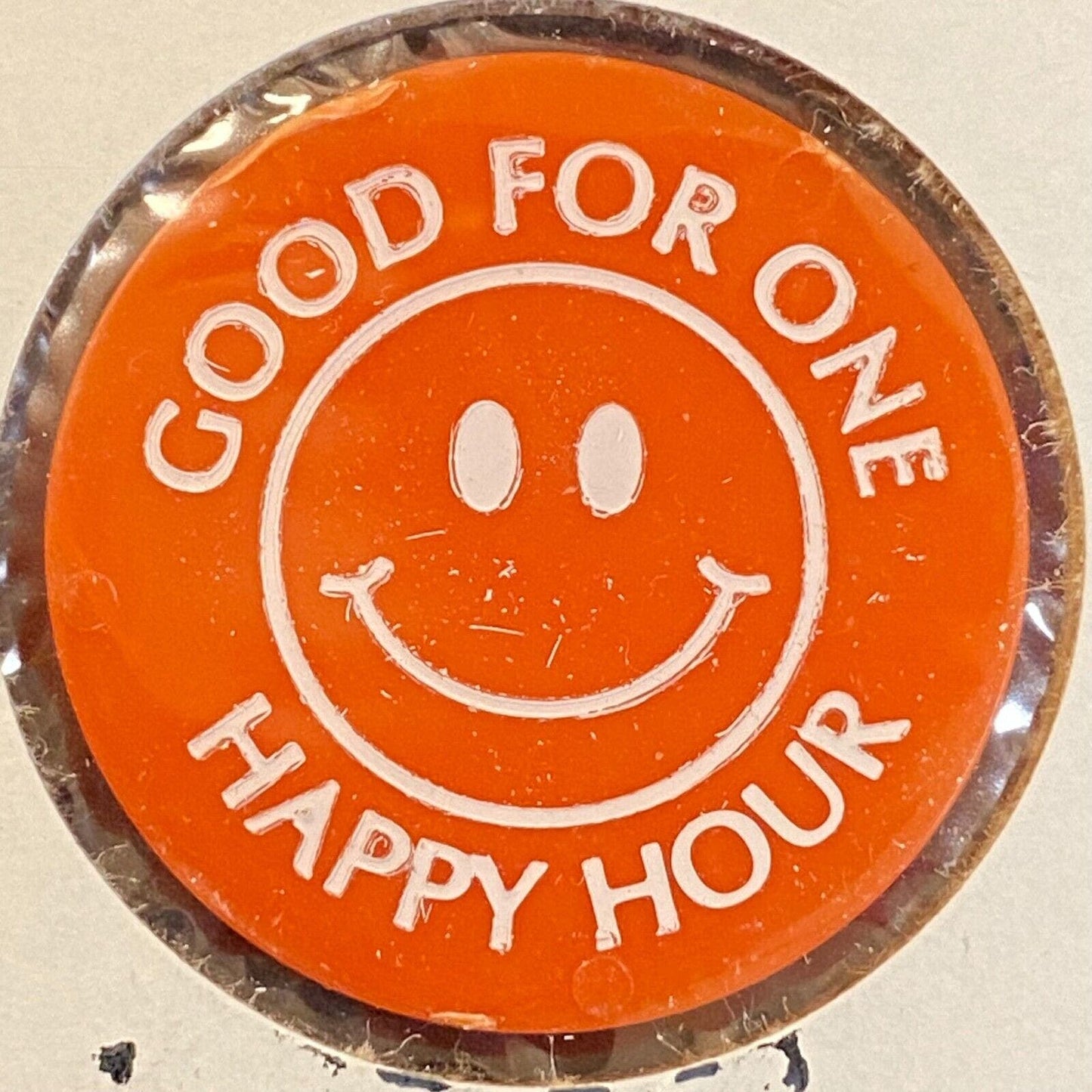 Jermyn, PA 18433 Bottlers Tavern c1980's Plastic "G/F One Happy Hour" Token