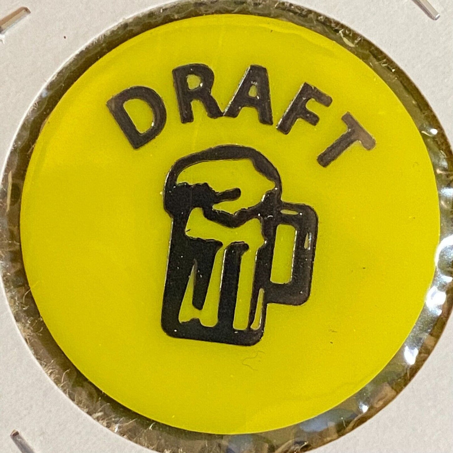 McSherrystown, PA Moose #720 c1980's Plastic Token Drinks Beer "Draft Mug"