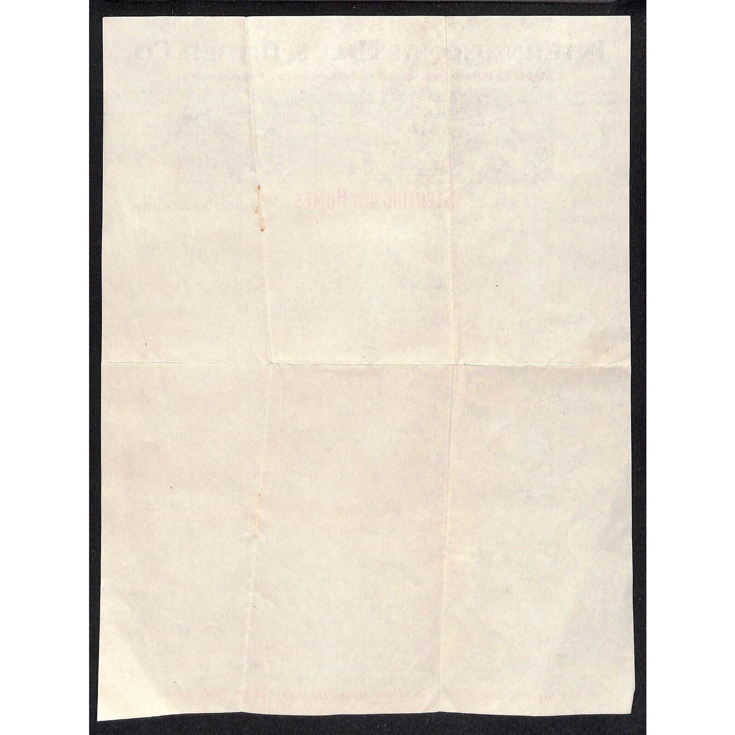 1916 Bay City, MI International Mill & Timber Sterling Homes Letterhead Vignette