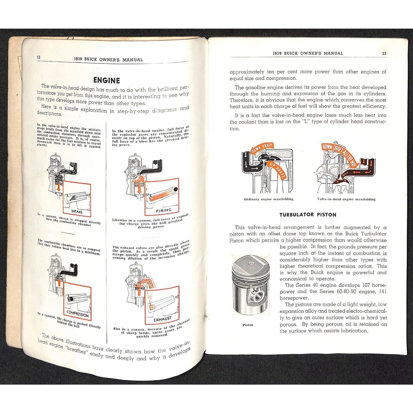 1939 "Your Buick - What it Can Do for You - What You Can Do for It" Booklet 96pp