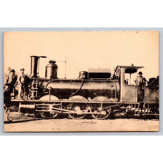 French Railroad RPPC* Postcard Locomotive Series A 1-4 c1900 H.M.P.