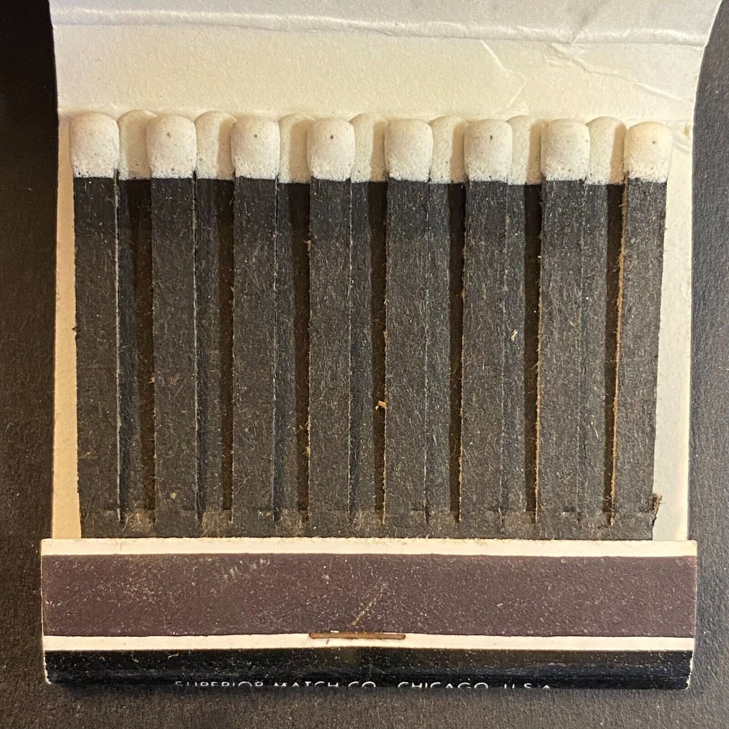 Ghisela's Restaurant Chicago c1960's-73 Full Matchbook Scarce