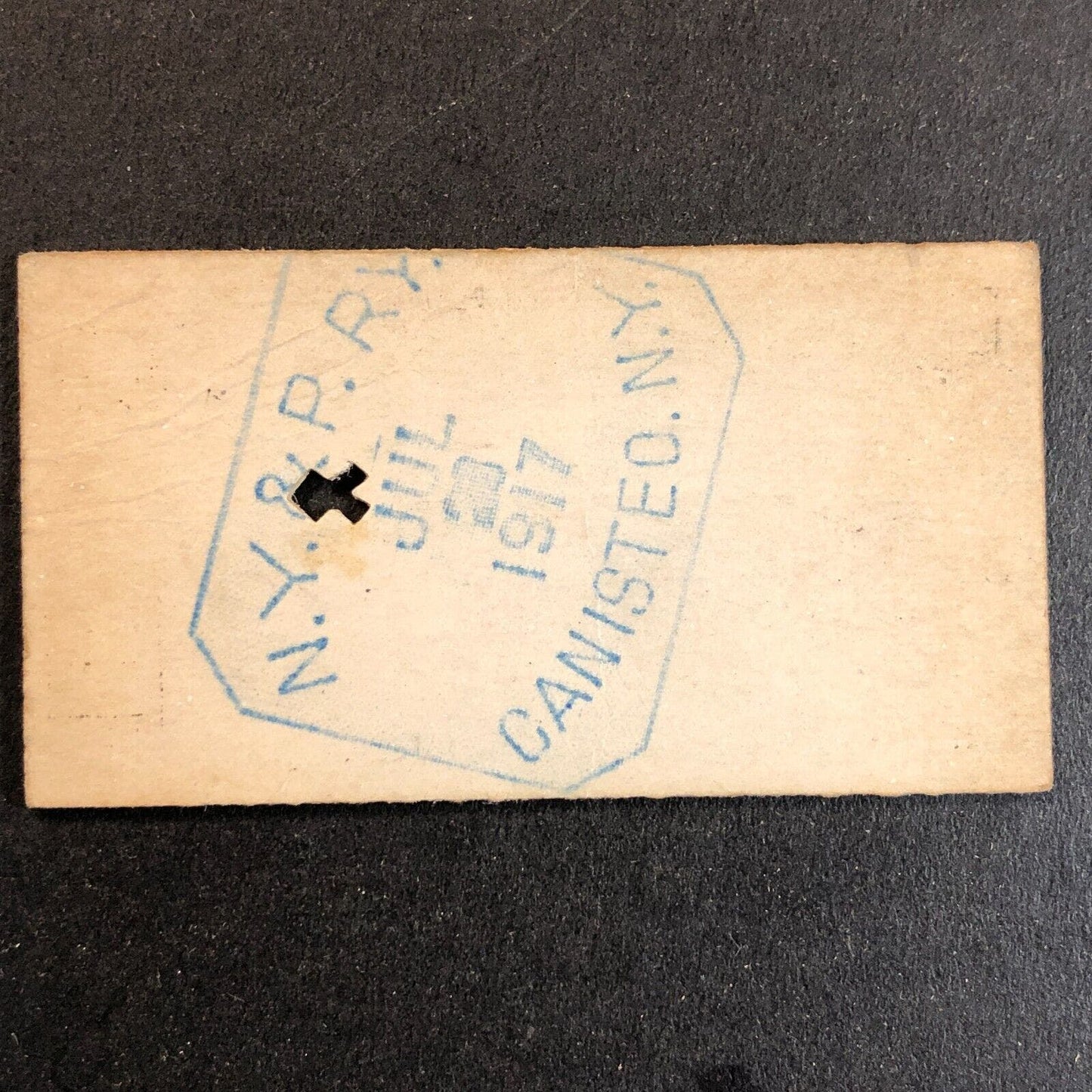 New York & Pennsylvania Railroad July 28 1917 Bennetts, NY Ticket #11843