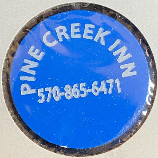 Jersey Shore, PA Pine Creek Inn c2000 Plastic "G/F One Draft" Token