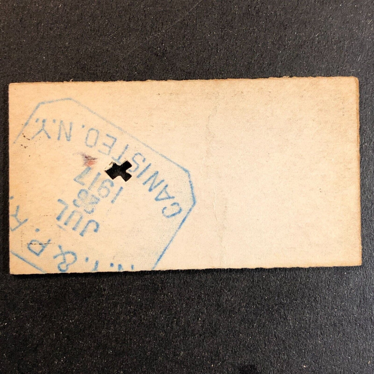 New York & Pennsylvania Railroad July 26 1917 Bennetts, NY Ticket #11839