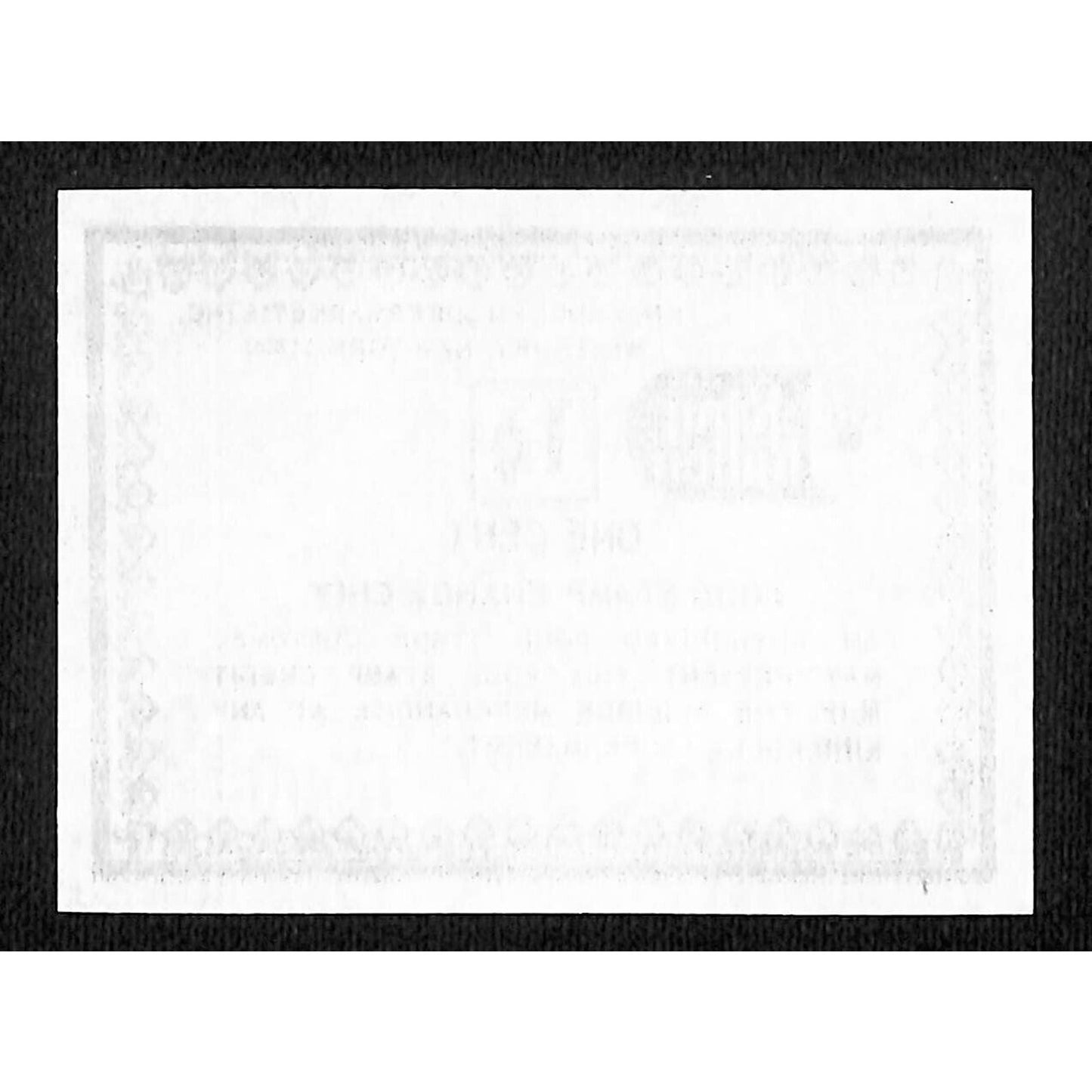 King Kullen Supermarket Westbury, NY "Food Stamp Change Chit" 1c c1972-75 VGC