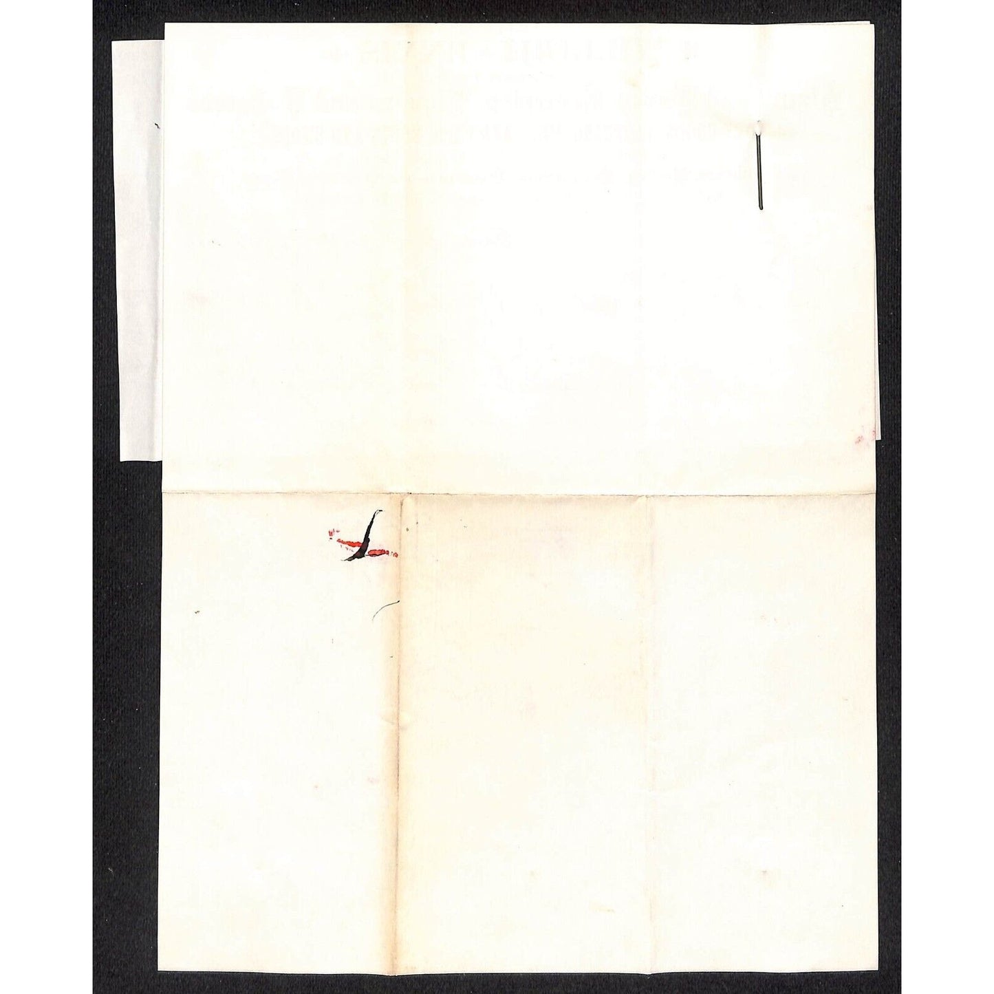 Ennis, MT William Ennis "Family Groceries" 1888 ALS Letterhead & Billhead Butter