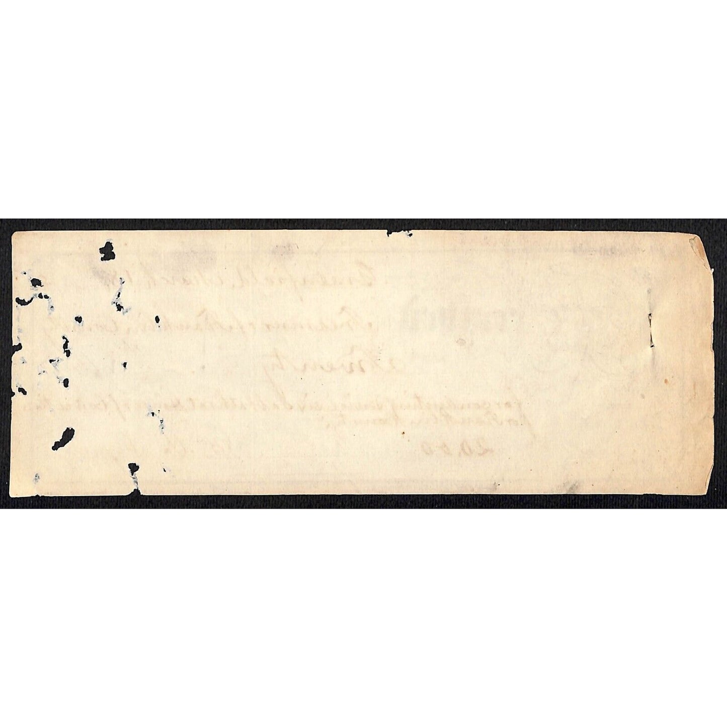 1872 Greenfield, MA Treasurer of Franklin County Receipt House of Correction..