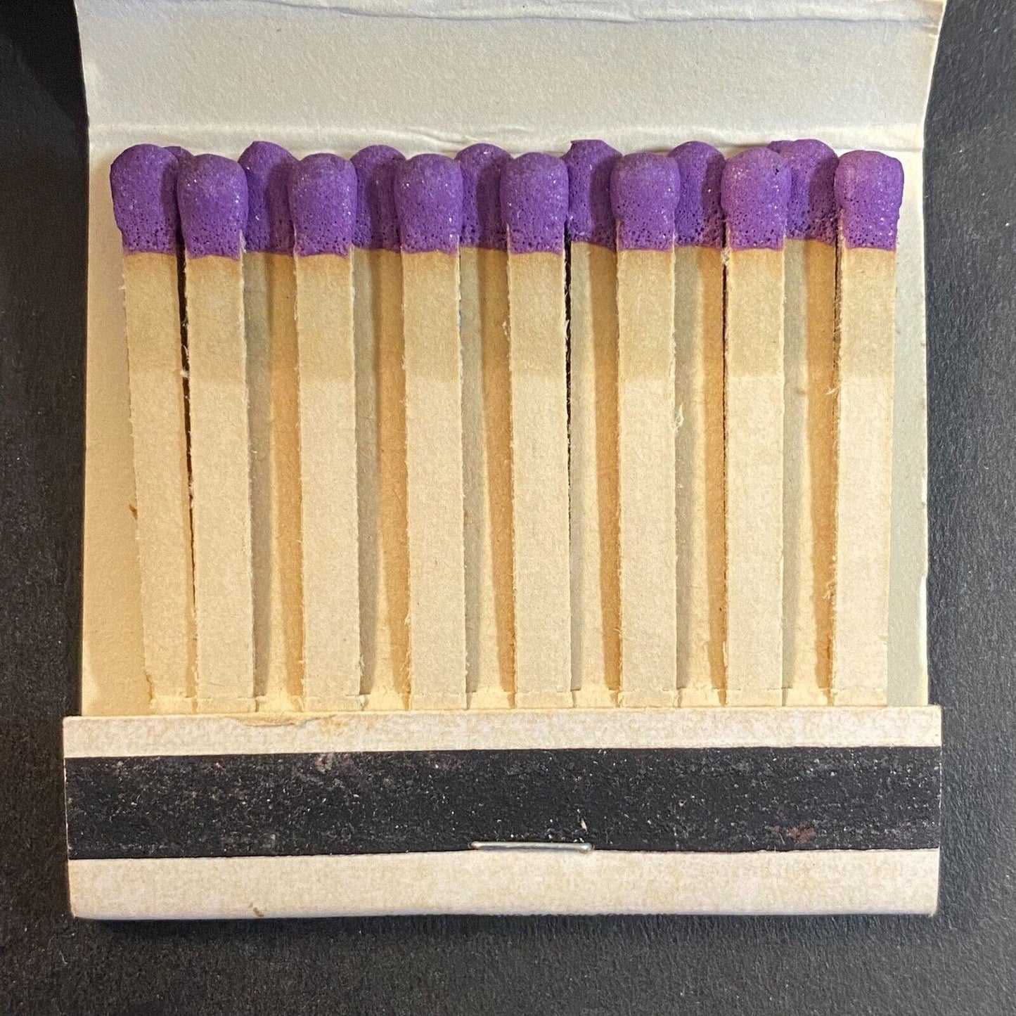 Maritime Themed Sailor Mermaid c1968 Full Matchbook w/ Plum Tips VGC Scarce