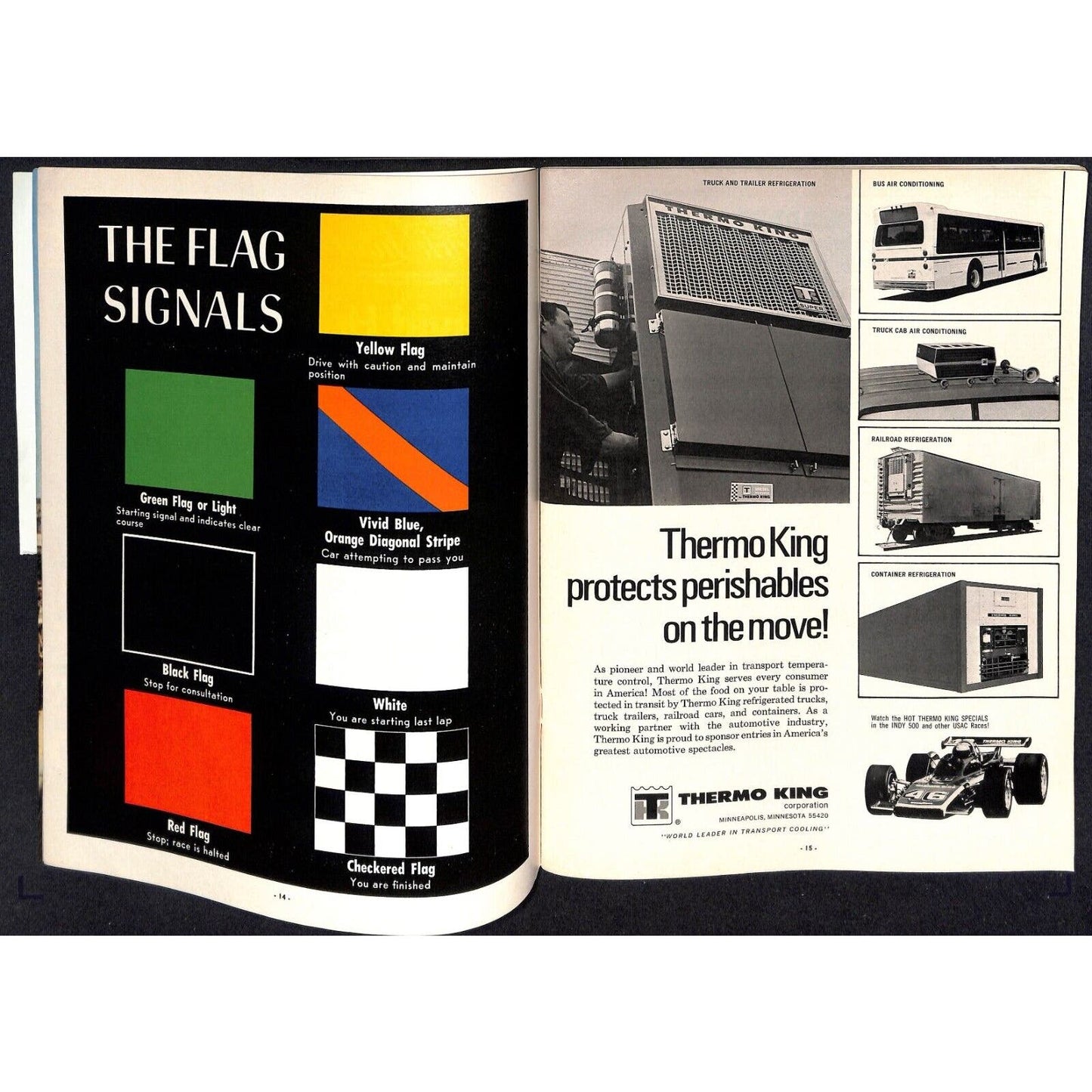 1974 Indianapolis 500 Program Racing VGC 112pp 9oz