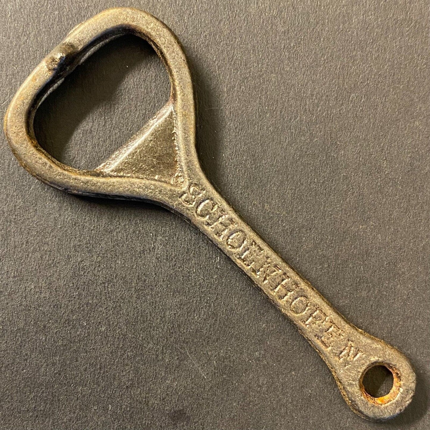 Edelweiss Schoenhofen Beer Vintage Steel Bottle Opener 3" Scarce