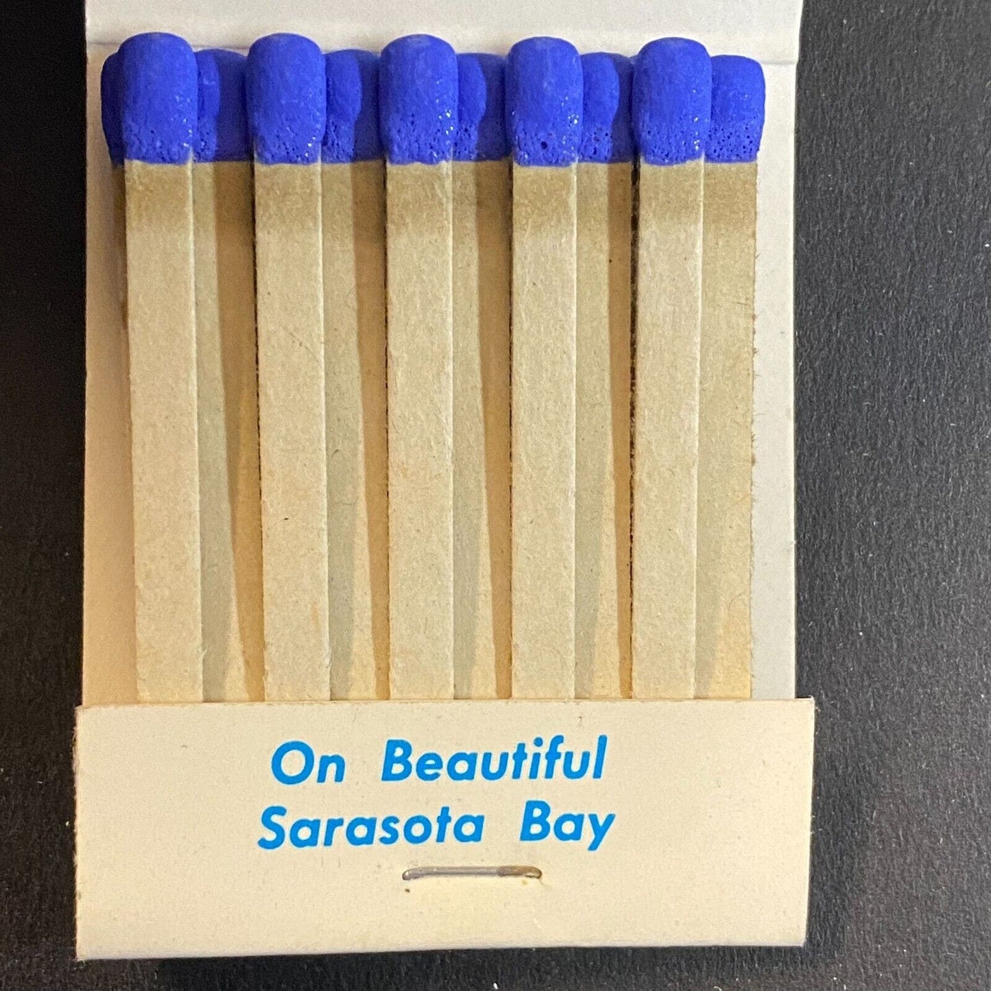 Marina Jack Restaurant Cocktail Lounge Sarasota c1974-80's Full Matchbook VGC