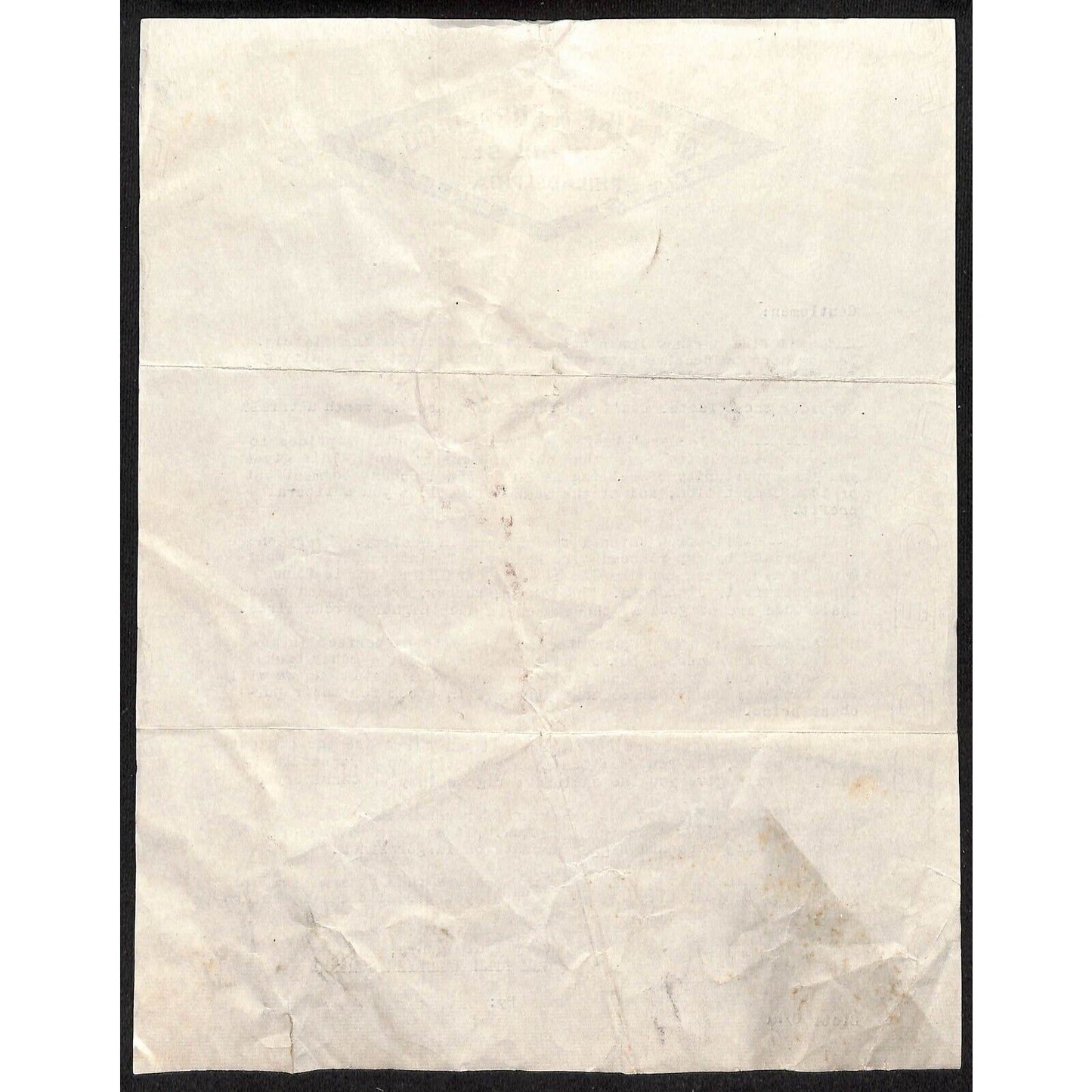 Gem Tire & Rubber Co. Philadelphia c1919 Letterhead re: Trail Territory Offer