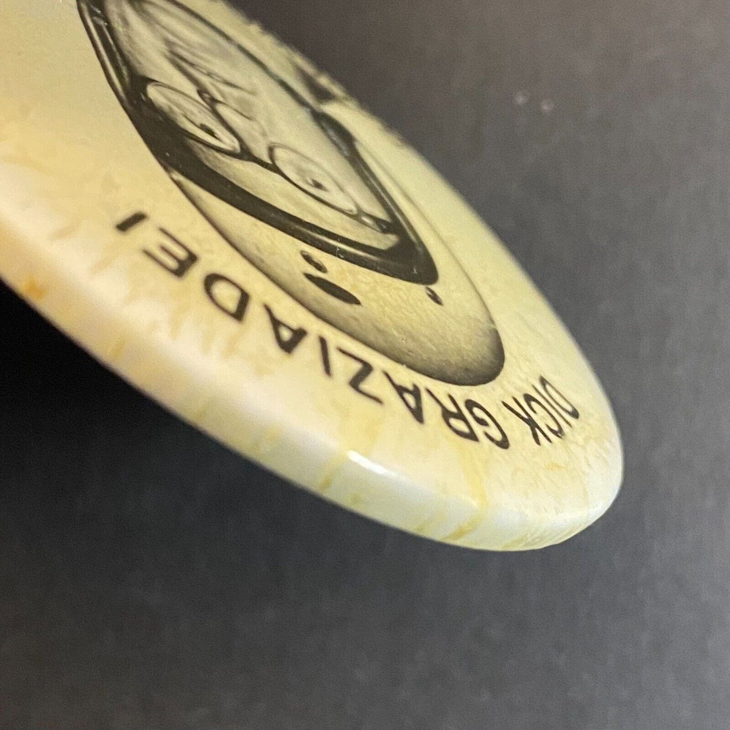 Dick Graziadei Raceway Park Chicago Steel Auto Racing 2" Pinback Button c1964