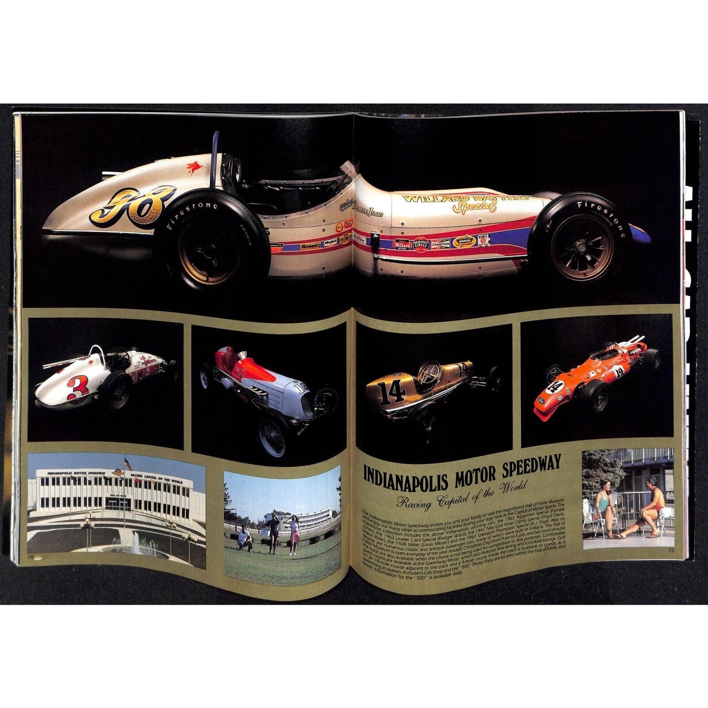 1983 Indianapolis 500 Program Racing VGC 131pp 13oz