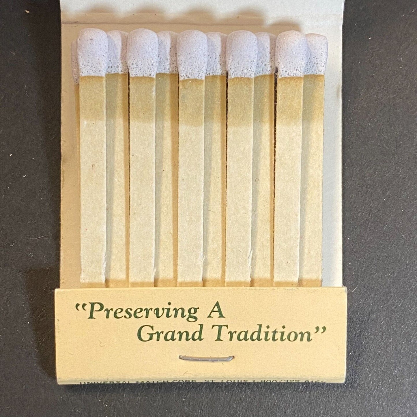 Great Southern Hotel Columbus, OH Full Matchbook c1974-80's VGC Scarce