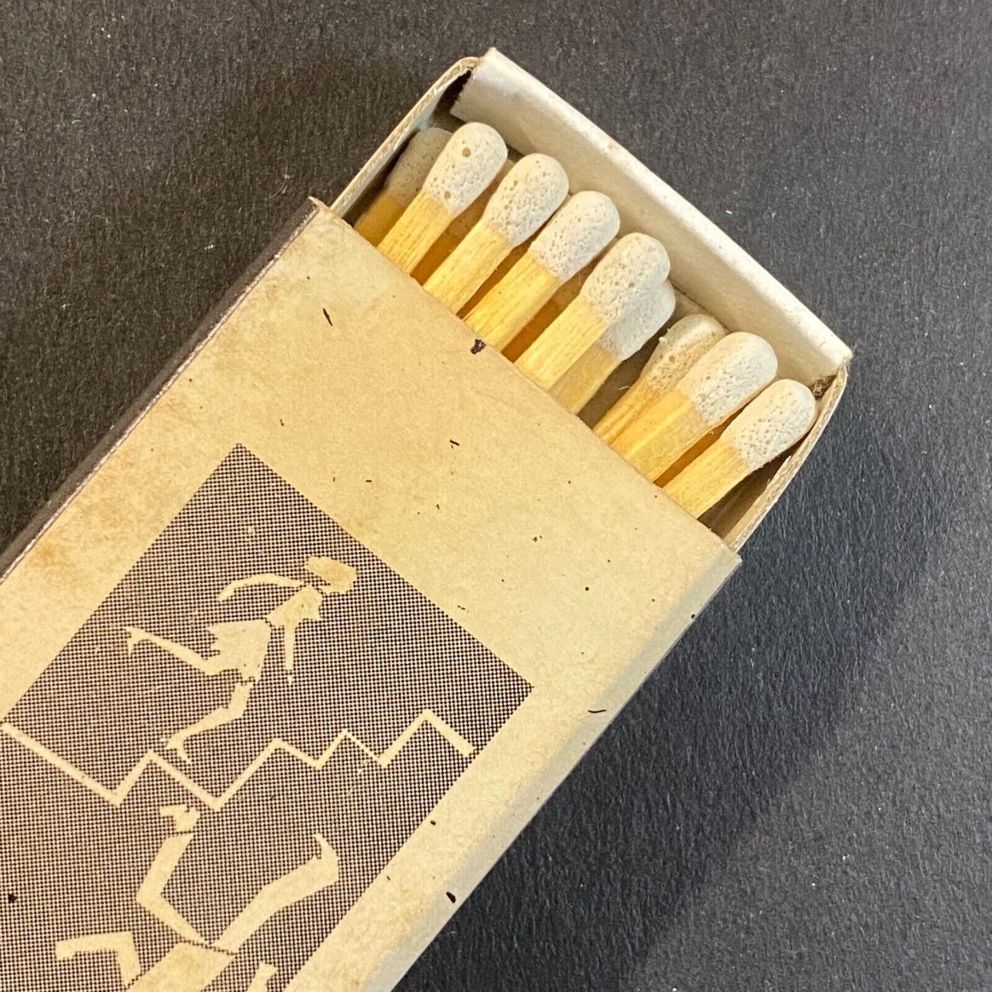 Cafe Escalera Santa Fe Restaurant Vintage Matchbox Scarce VGC