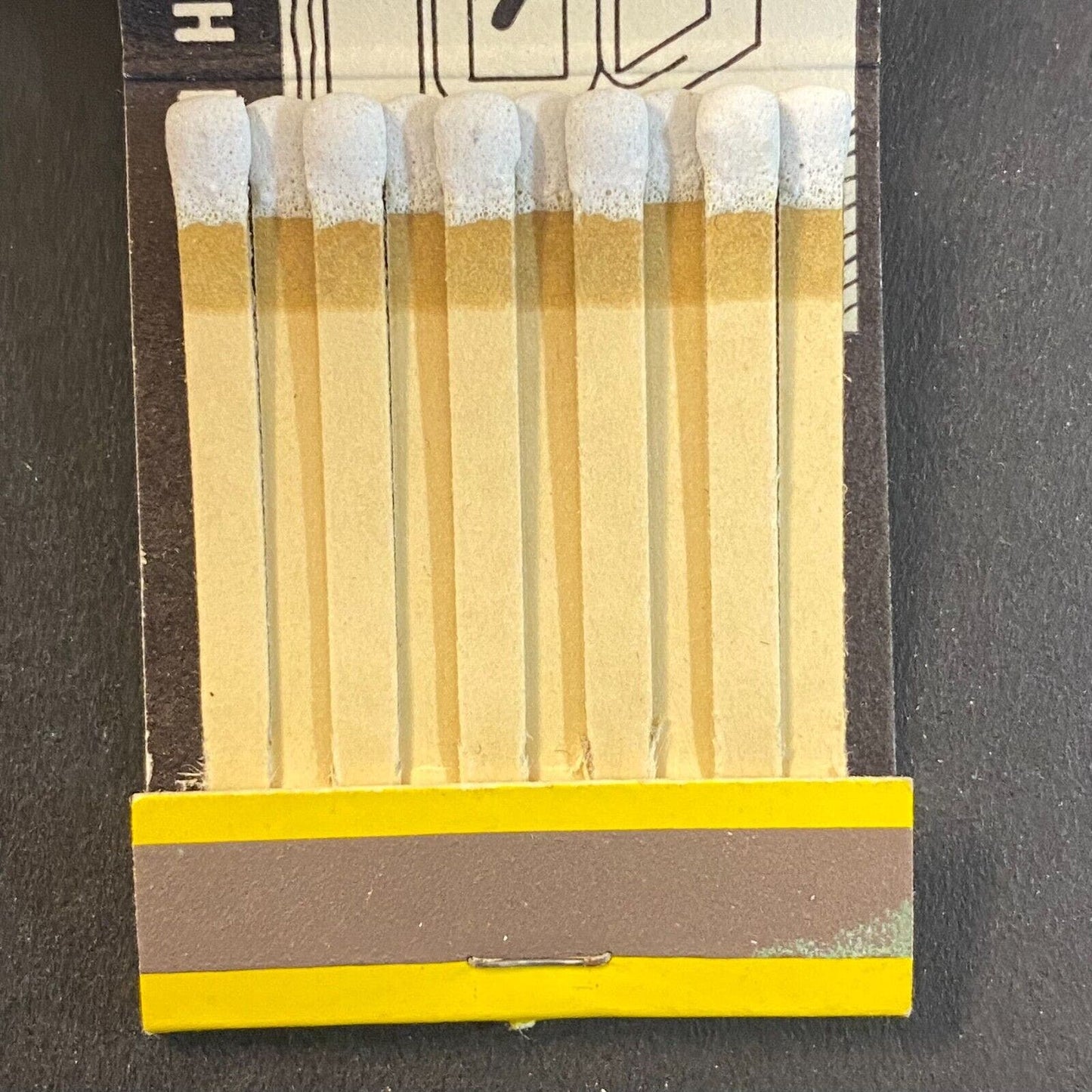 North Bank Lake Point Tower Chicago c1960's-1973 Full Matchbook Street Map VGC