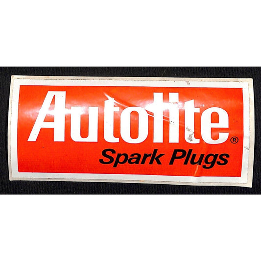 Autolite Spark Plugs Performance / Auto Racing Sticker c1975-85 (#1)