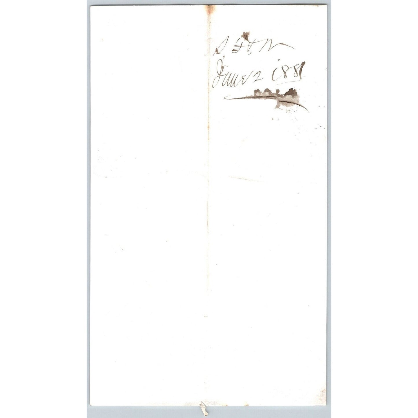 Sebree, Ferris & White Bankers Dillon, MT 6/1 1881 Statement Henry Elling*