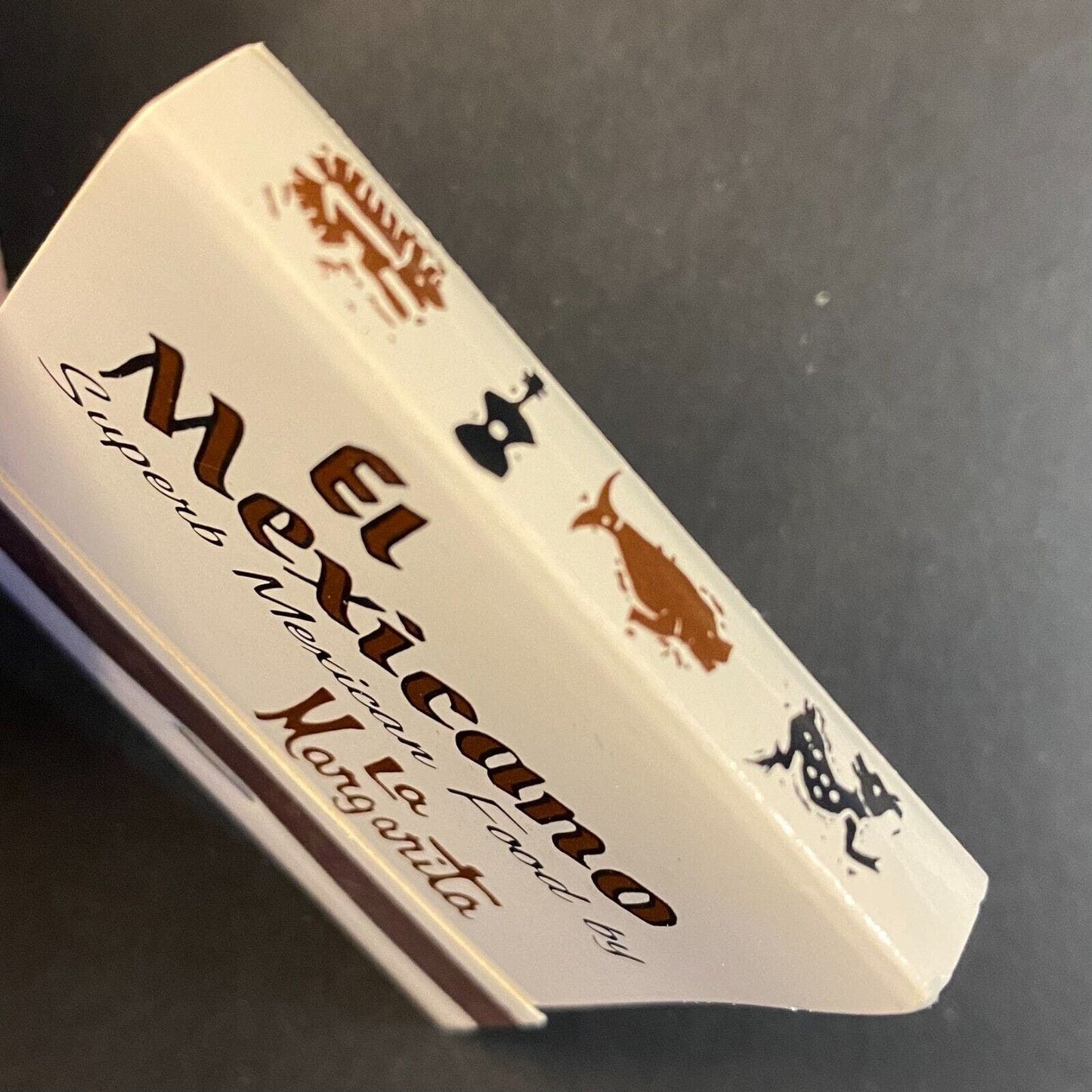 El Mexicano Restaurant Chicago Full Matchbook c1965-73 Scarce