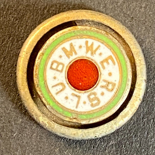 BMWE RBLU Maintenance Union? Color Enameled Lapel Pin 10mm - Bastian Bros.