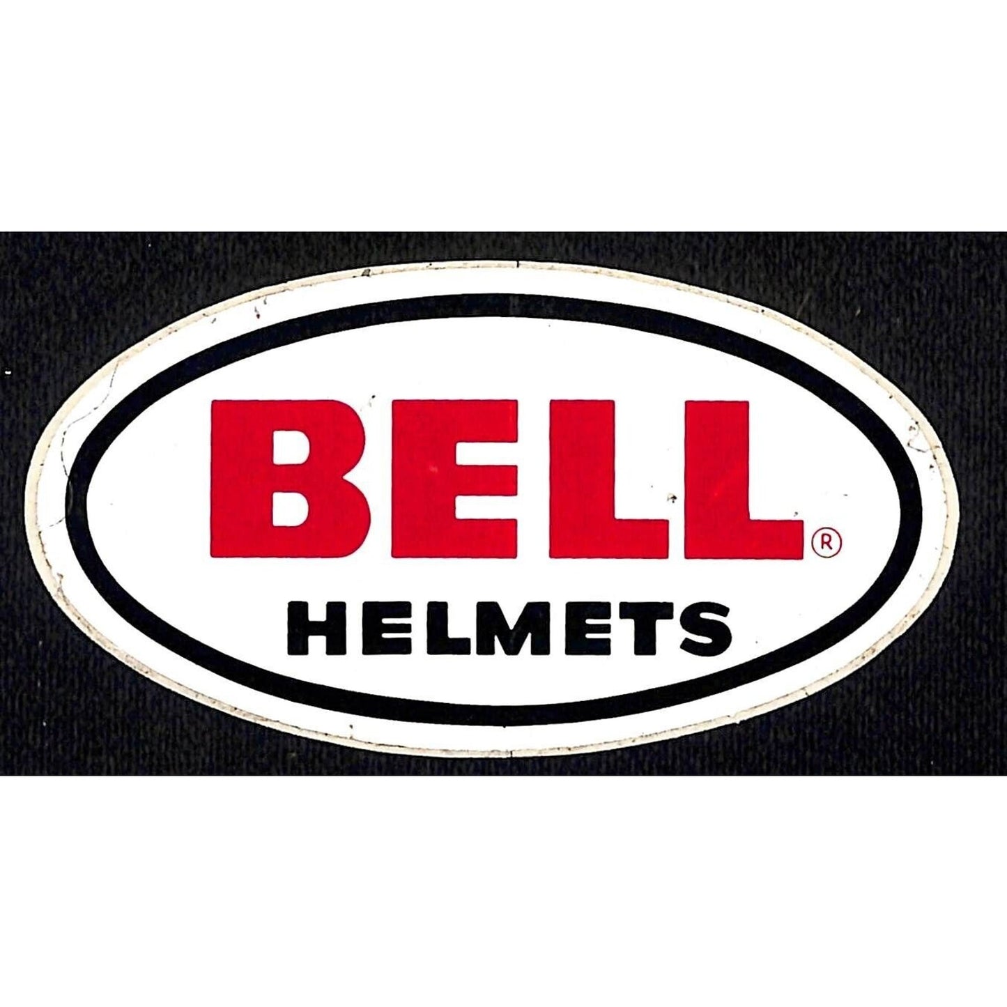 Bell Helmets Original c1970's-80's 2 1/8" x 4 1/8" (#2)
