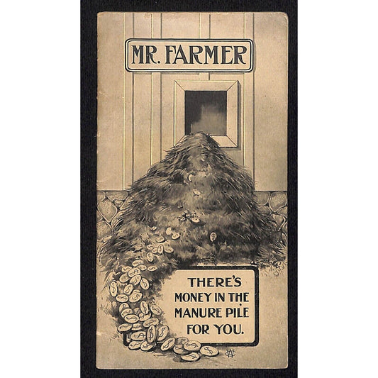 J.S. Kemp Mfg Co "..Money in the Manure.." Catalog / Brochure c1905-10 Scarce
