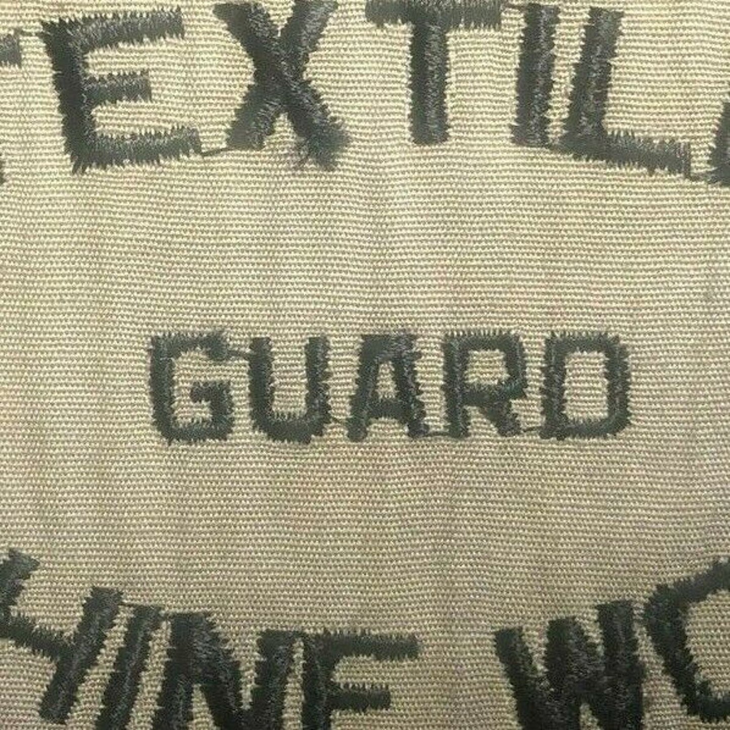 Vintage 1950's-60's "Textile Machine Works" (Reading, PA ?) Embroidered Patch