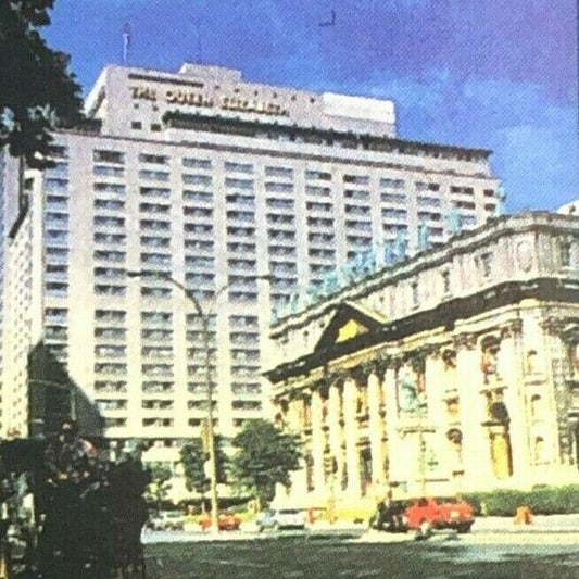 Canadian Pacific Hotels Montreal Queen Elizabeth c1980's Full Matchbook