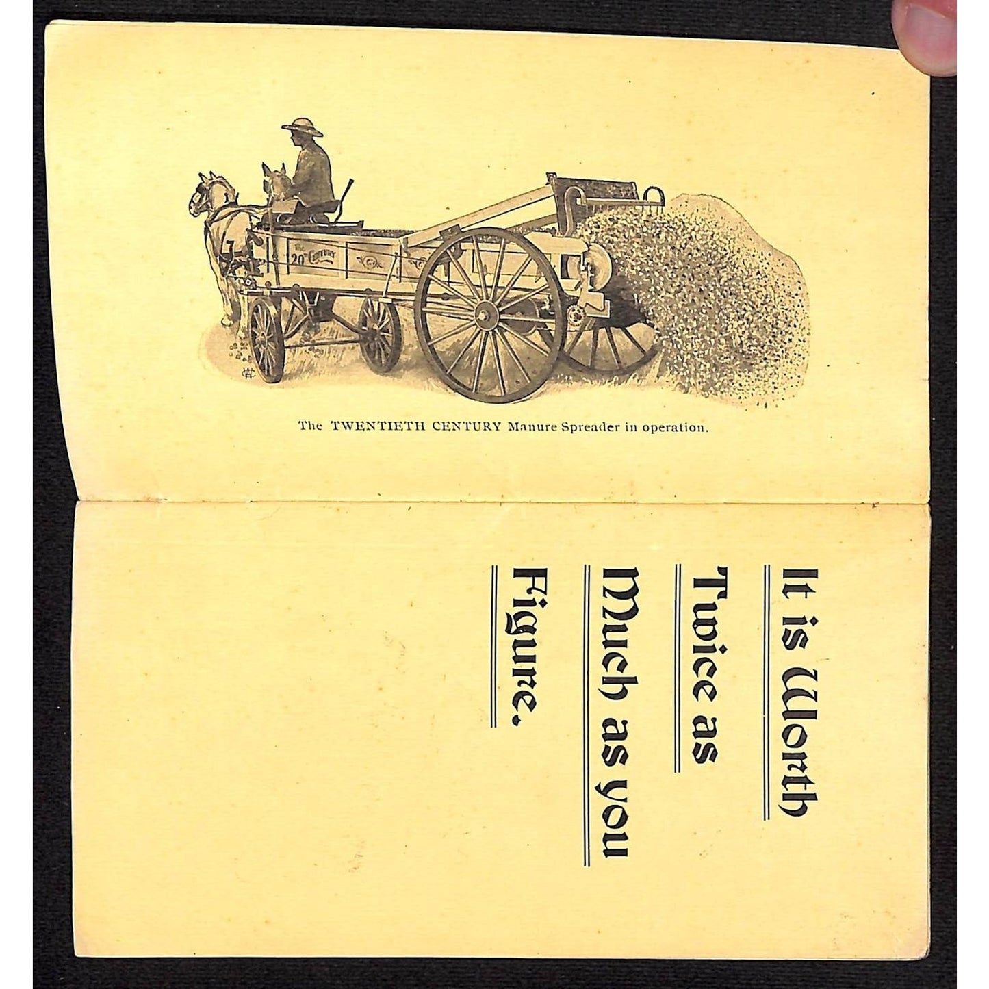 J.S. Kemp Mfg Co "..Money in the Manure.." Catalog / Brochure c1905-10 Scarce