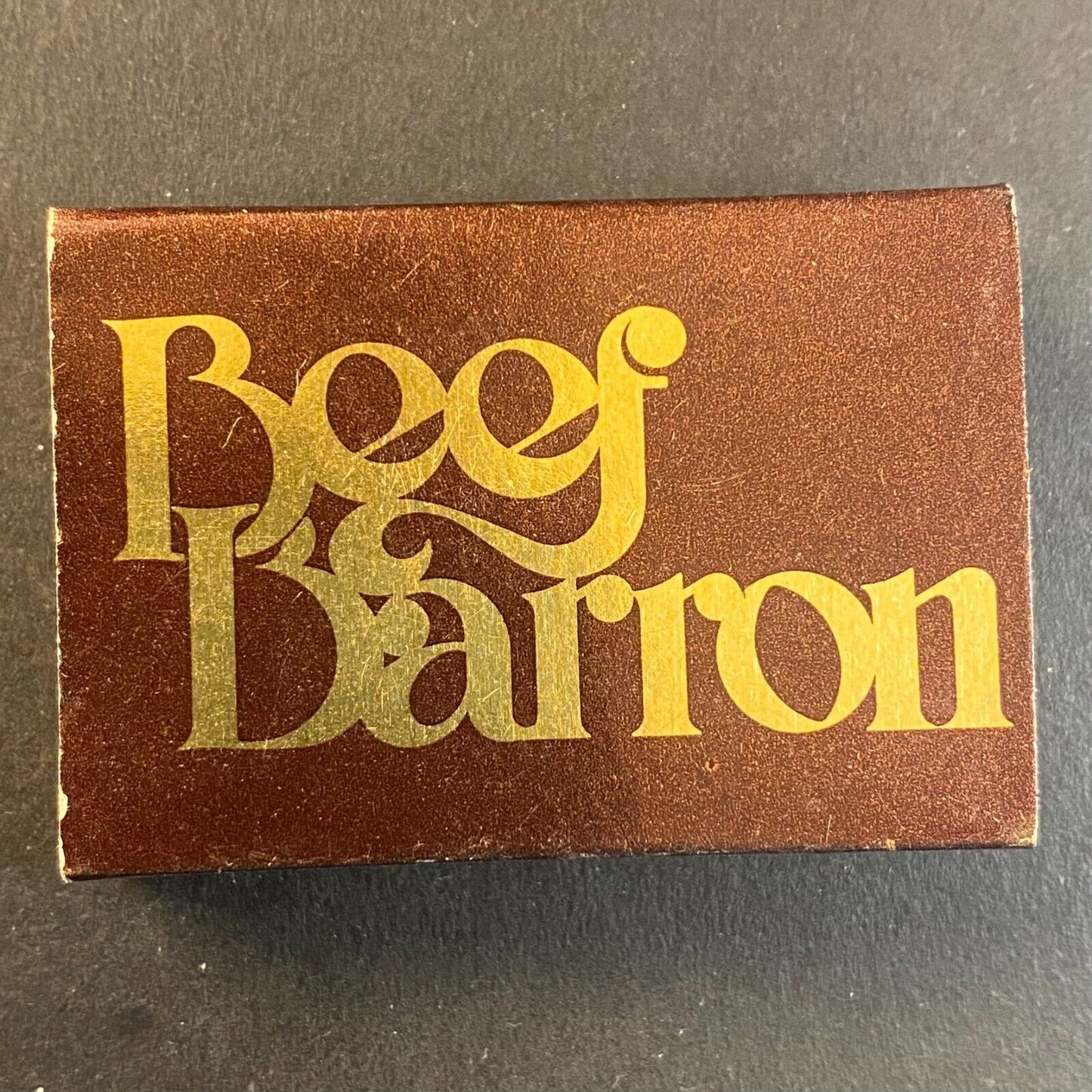 Flamingo Hilton and Tower Beef Barron Las Vegas Vintage Matchbox VGC Scarce