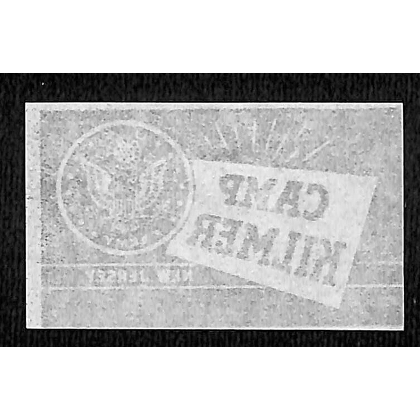 Camp Kilmer New Jersey WWII Matchbox Label Cut* VGC U.S. Seal