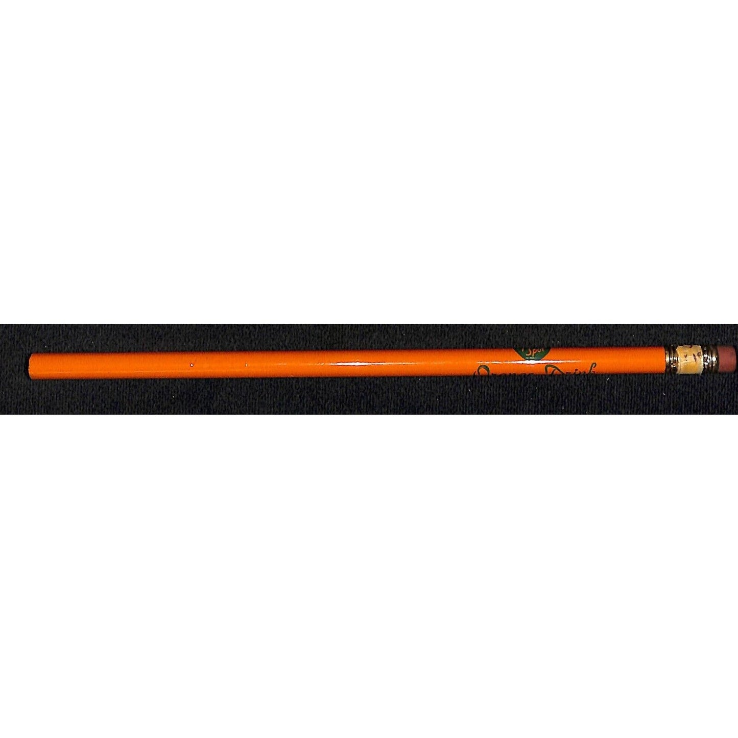 Green Spot Orange Drink Vintage Advertising Pencil Unsharpened VGC - Scarce