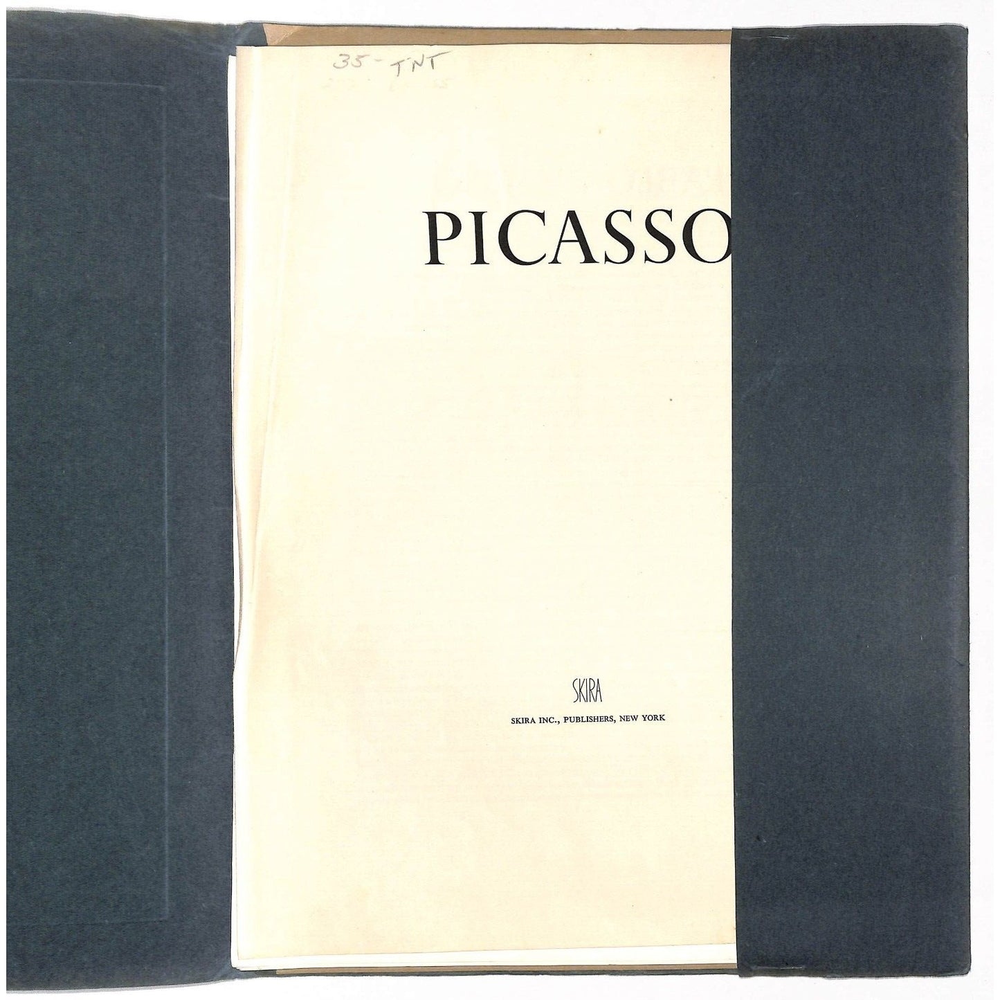 "Skira Inc." Picasso Skira Color Prints w/ Cover & Bio Sheet