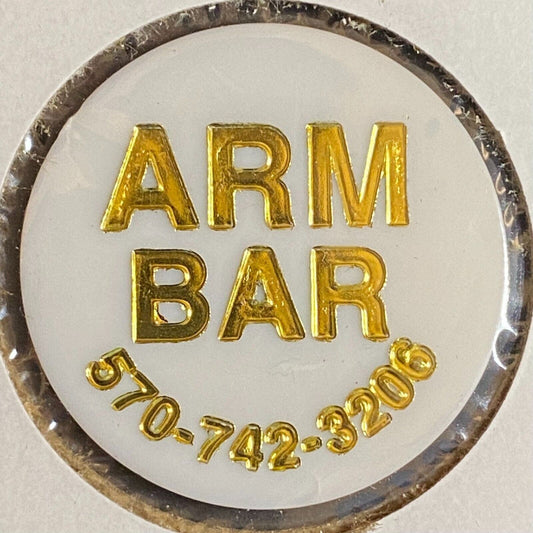 Milton, PA Arm Bar c1998 Plastic Token "G/F One Bottle Beer"