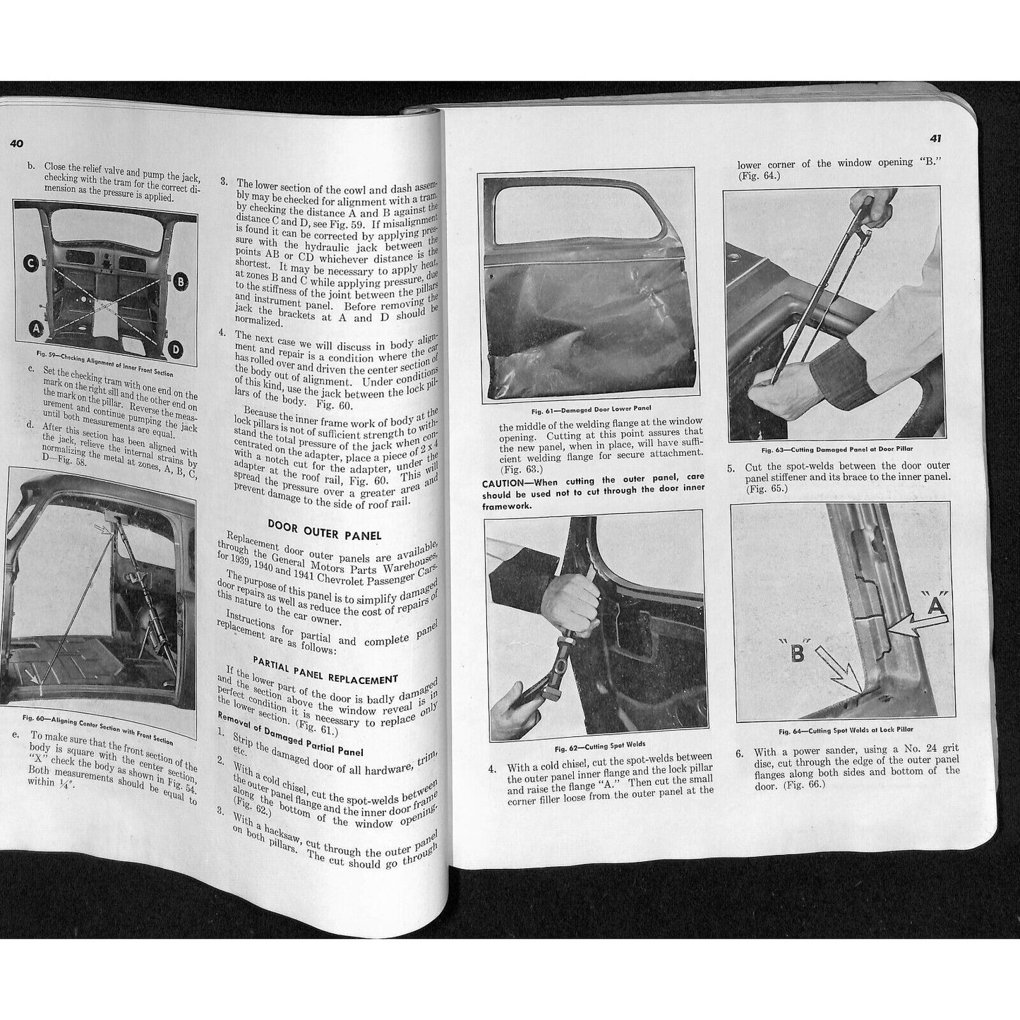 1941 Chevrolet Shop Manual 292pp Fair to Good Condition