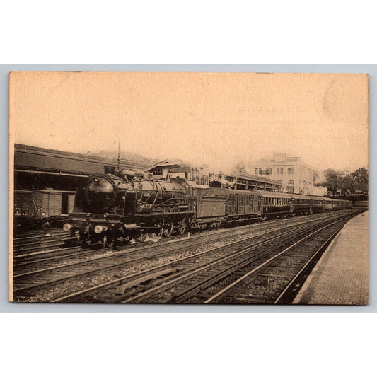 French Railroad RPPC* Postcard Locomotive Pacific 231.523 c1935 H.M.P.