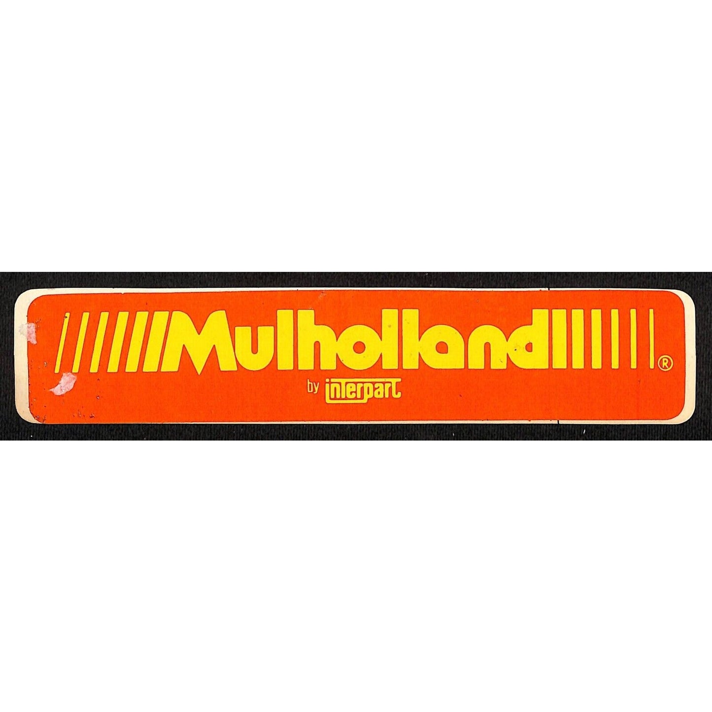 Mulholland by Interpart (Datsun) Vintage Original Performance Sticker c1970's #1