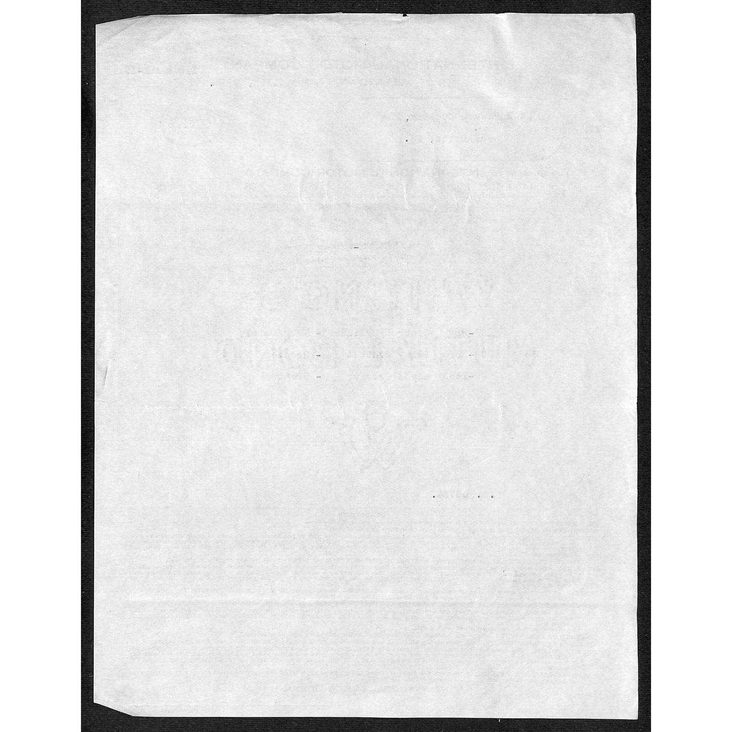 International Motor Co. Mach Trucks 1936 Letterhead
