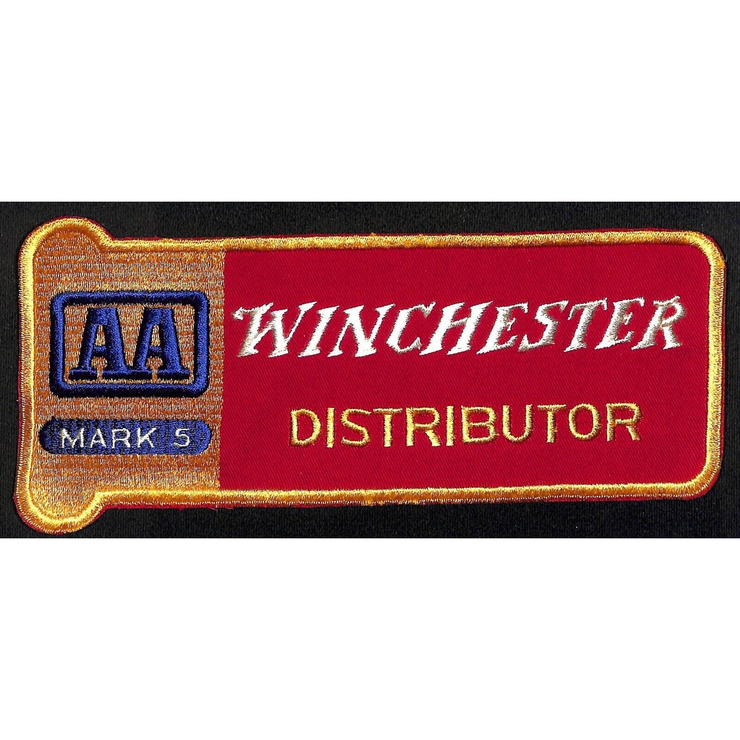 Winchester Distributor Large Embr. Patch 9" NOS VGC c1970's -80's Shotgun Scarce