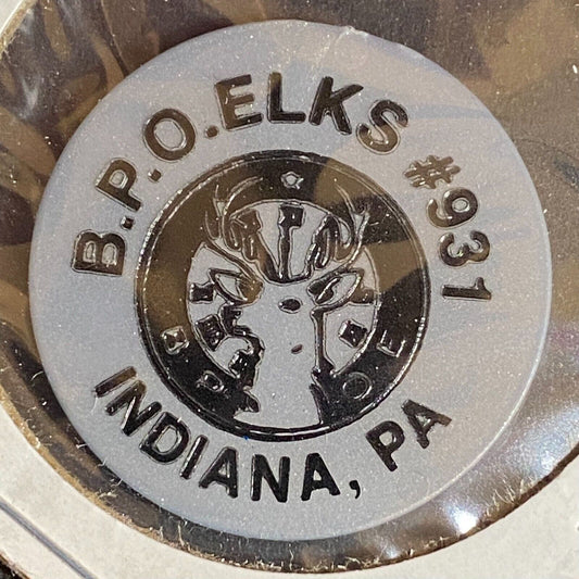 Indiana PA B.P.O Elks #931 c1970's-80's Plastic "$2.00" Token