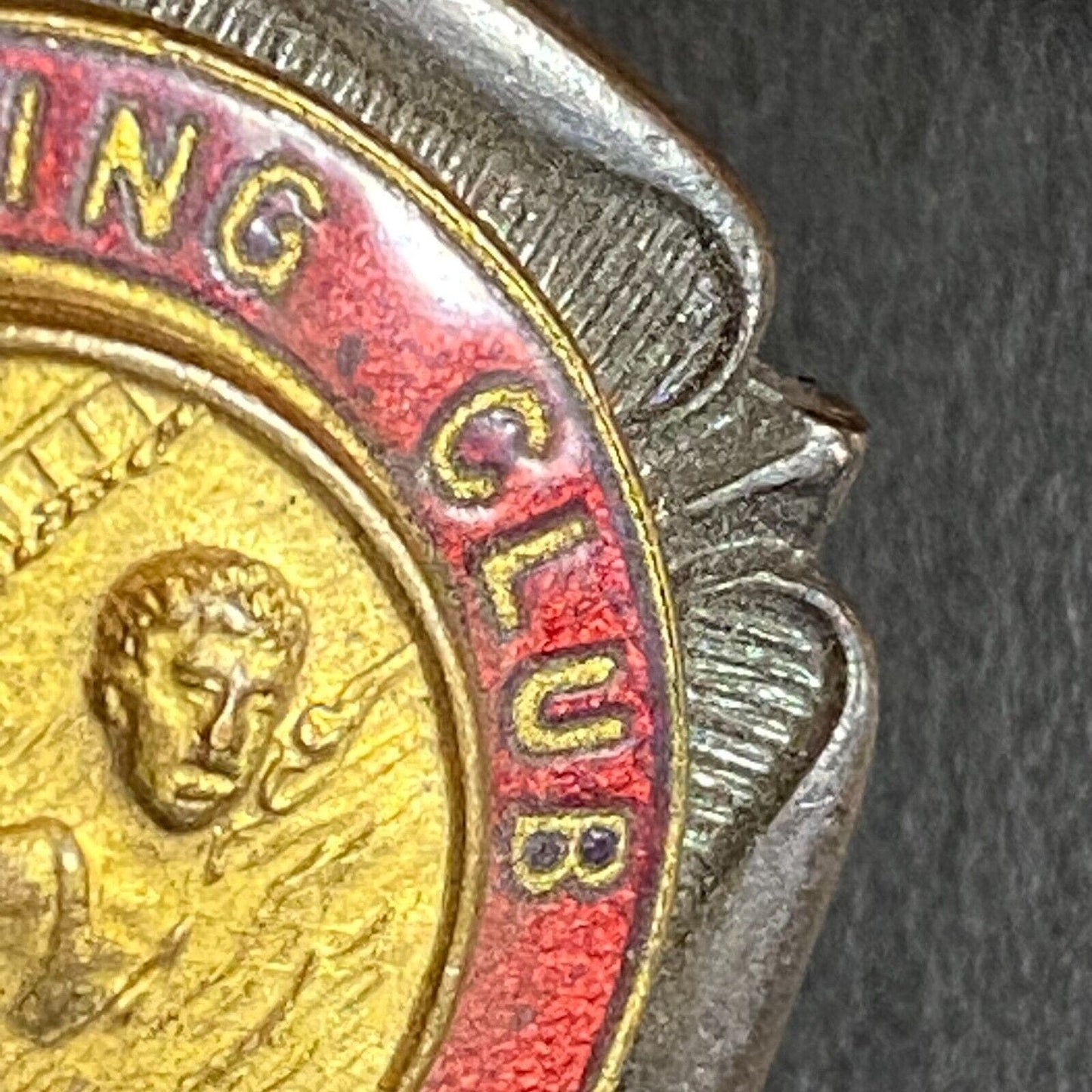 Moreland Swimming Club (PA?) Medal / Pendant Enamel 31mm 20g c1977-80's