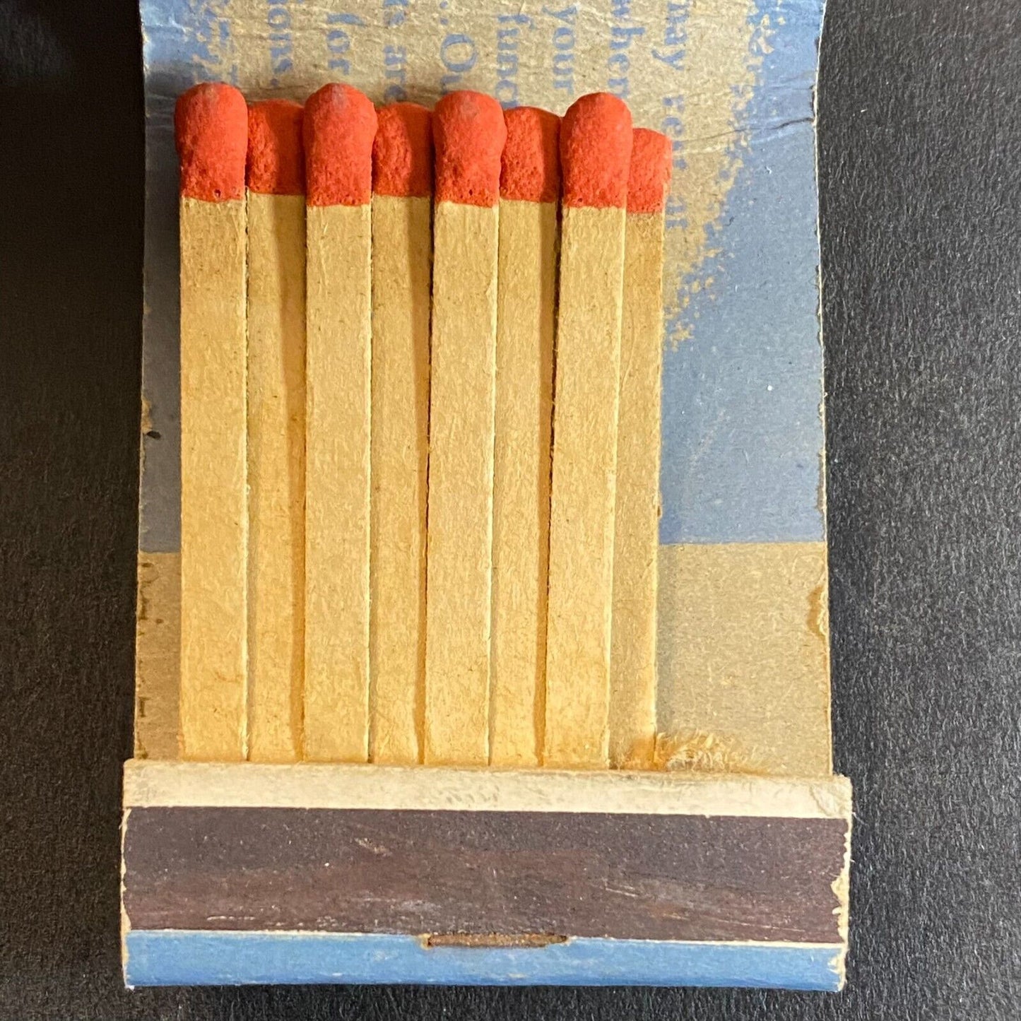 Stacy Trent Hotel Trenton, NJ Mostly Full (-5) Matchbook c1940's-50's
