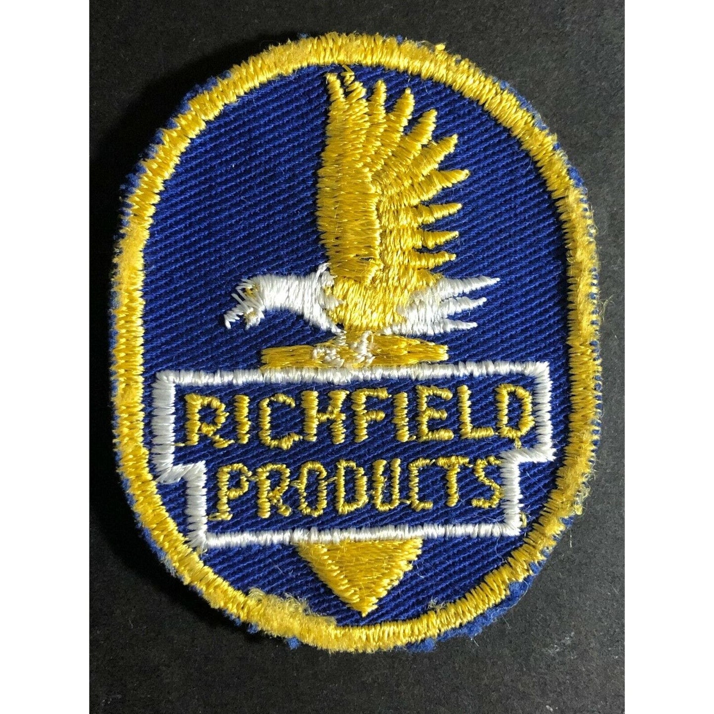 Vintage "Richfield Products" w/ Eagle Embroidered Patch