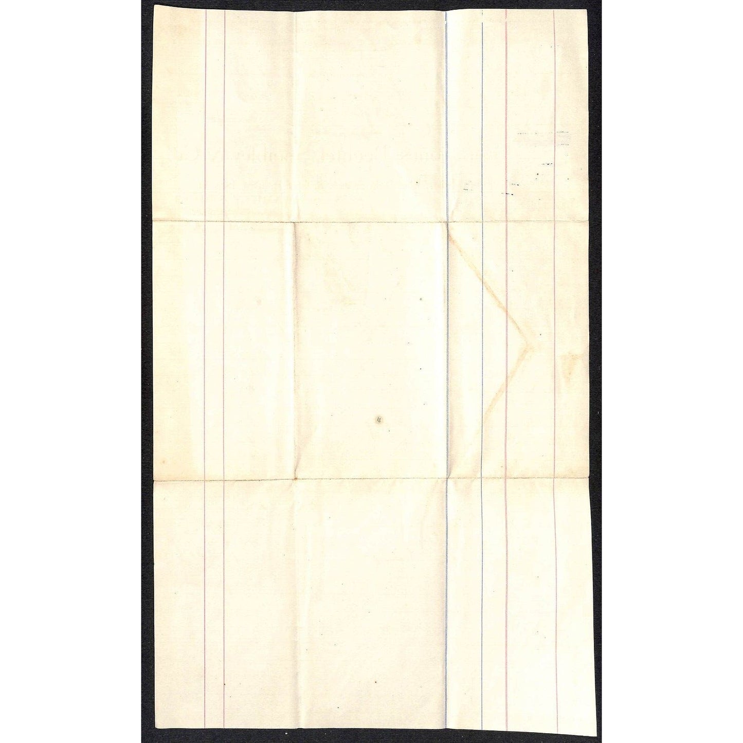 Jones, Beehtel, Sheibley & Co Phila. 1890 Billhead Whiteleather* N. Georgetown