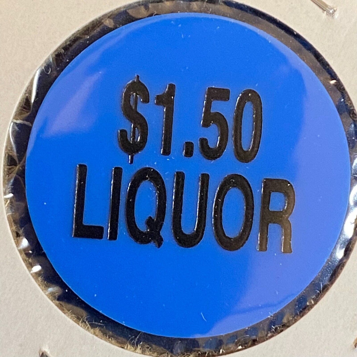 Meadville, PA VFW Post 2006 c1980's Plastic Drink Token "$1.50 Liquor"