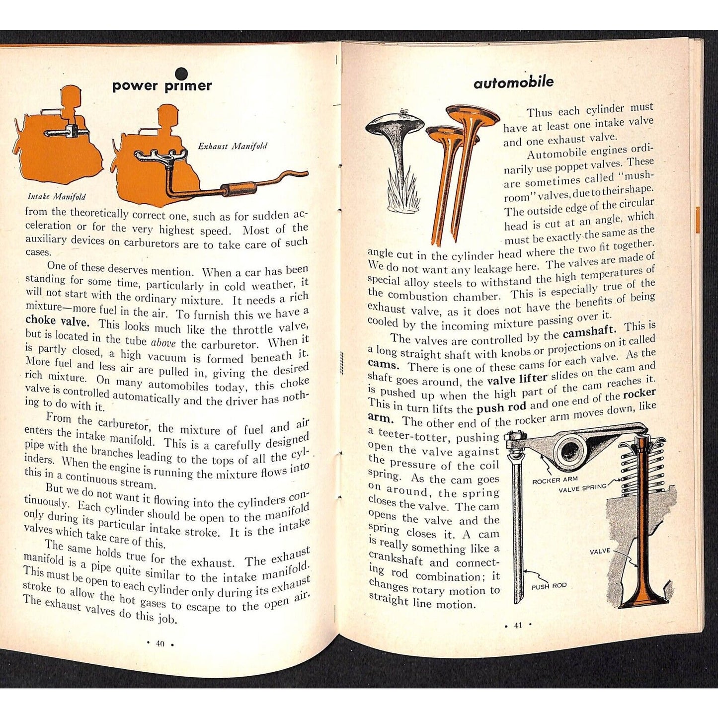 General Motors 1944 "An Introduction to the Internal Combustion Engine" 115pp VG
