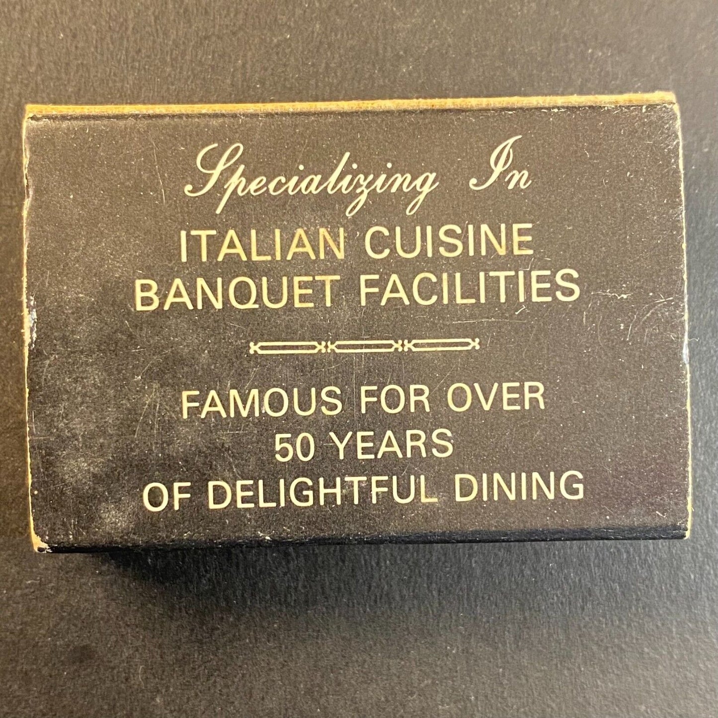 Diorio's Restaurant Waterbury, CT Vintage Matchbox Scarce VGC